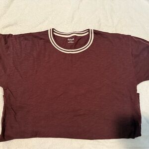 Madewell Women's Burgundy Top